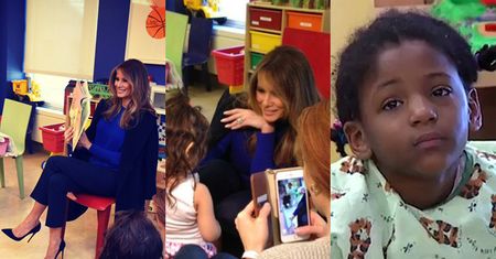 Melania Trump zachęca ciężko chore dzieci, by myślały o karierze: "Co chcecie osiągnąć w życiu?"