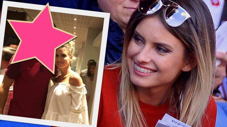 Dominika Grosicka z Cristiano Ronaldo