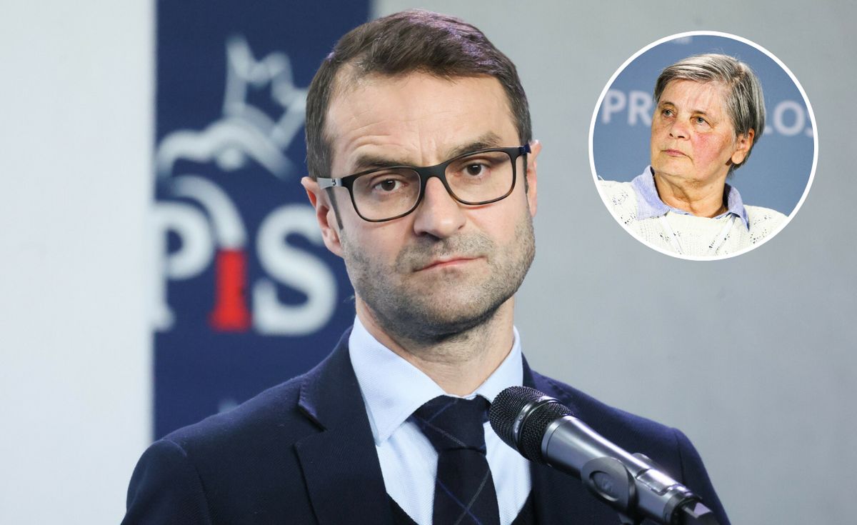 PiS atakuje Ochojską. "Język rosyjskiej propagandy". Na zdjęciu Tomasz Poręba i Janina Ochojska