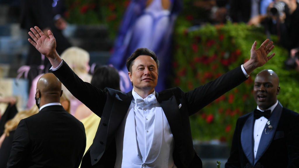 Na zdjęciu Elon Musk