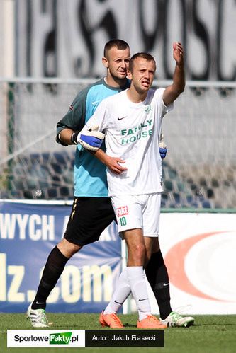 Michał Wróbel i Maciej Mysiak spotkali się w sobotę na boisku