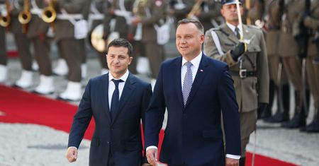 Ukraina. Prezydent Wołodymyr Zełenski przyleci do Polski