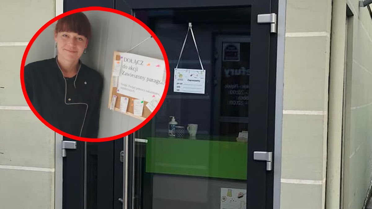 Olimpia Brymas. Jej lokal z Gdyni bierze udział w akcji "zawieszony paragon". - Od nas nikt nie wyjdzie głodny - mówi. 