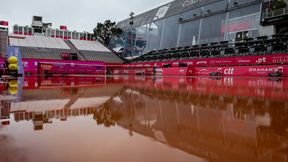 "Okropny" dzień w Estoril. Deszcz zalał korty