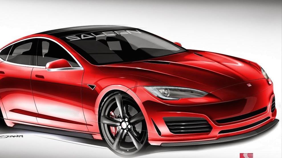 Saleen Tesla Model S (szkic)