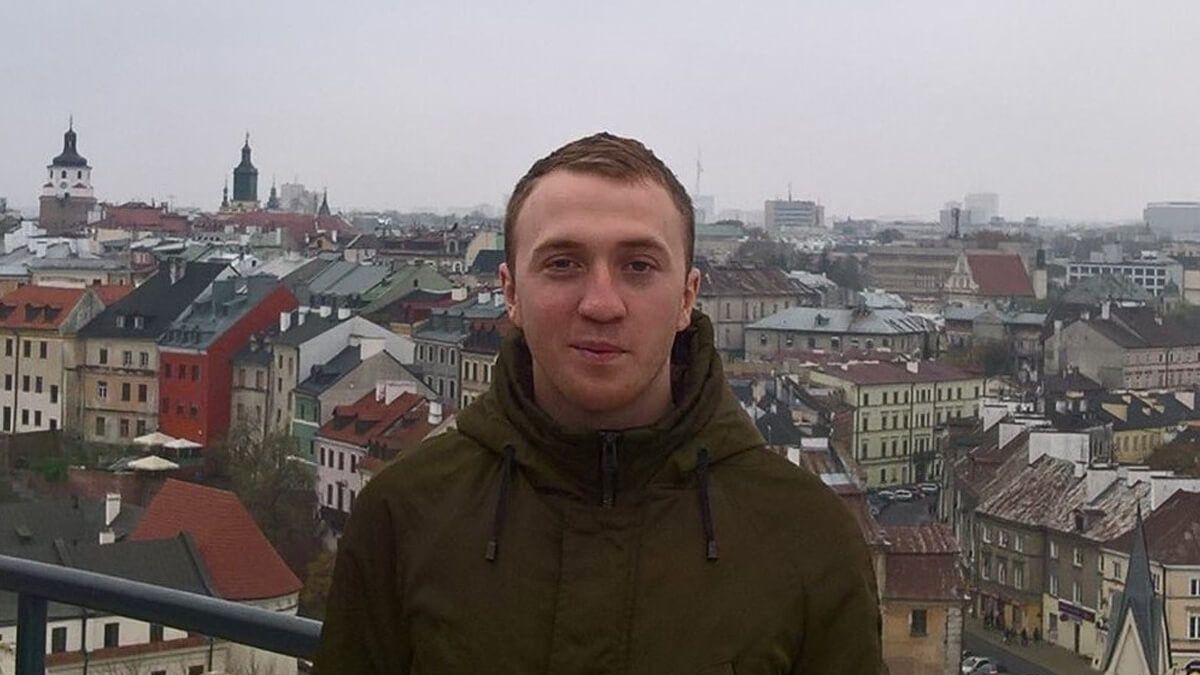 Olek Szwec - wolontariusz z Ukrainy