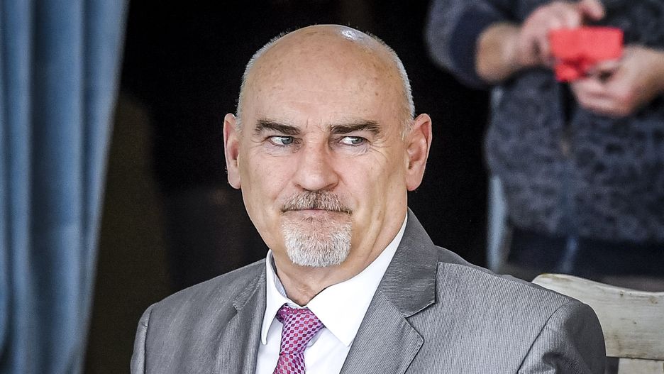 Waldemar Obłoza na planie "Na Wspólnej"