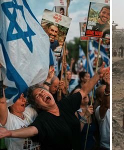 Izraelczycy świętują, Palestyńczycy wracają do ruin