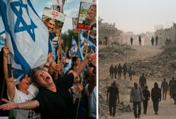 Izraelczycy świętują, Palestyńczycy wracają do ruin
