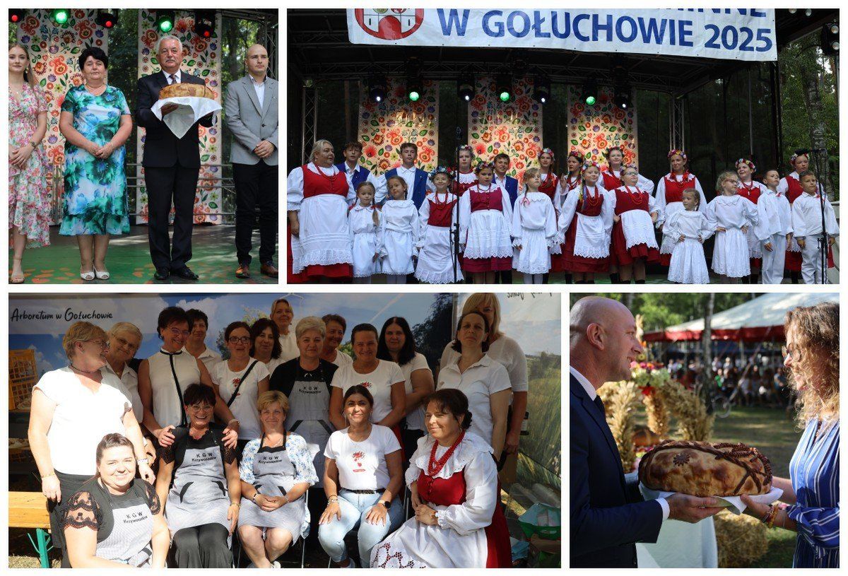 Gołuchów: Dożynki Gminne 2025. Tłumy na Święcie Plonów.