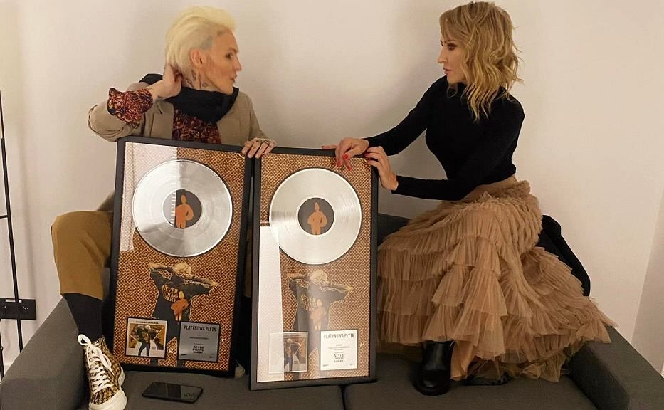 Agnieszka Chylińska i Joanna Ziędalska-Komosińska