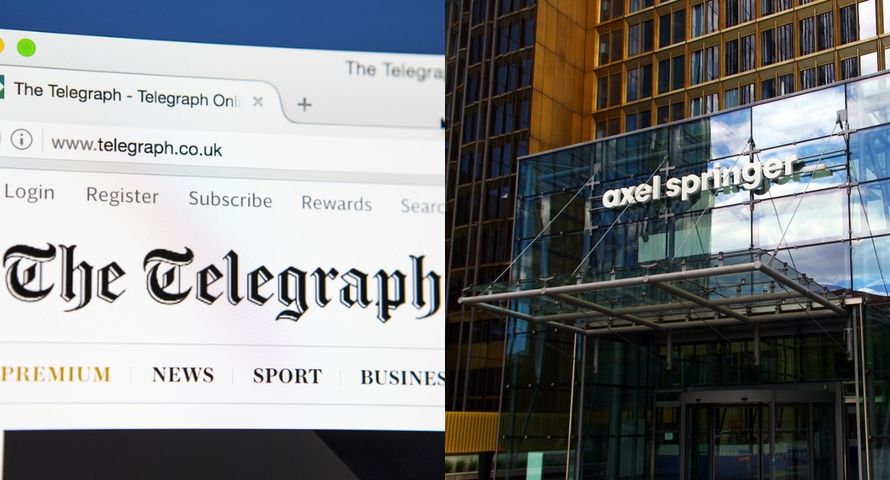Axel Springer kupił "The Telegraph". Jego teksty trafią do Onetu
