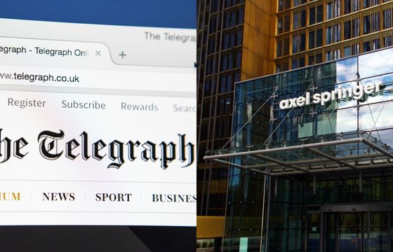 Axel Springer kupił "The Telegraph". Jego teksty trafią do Onetu