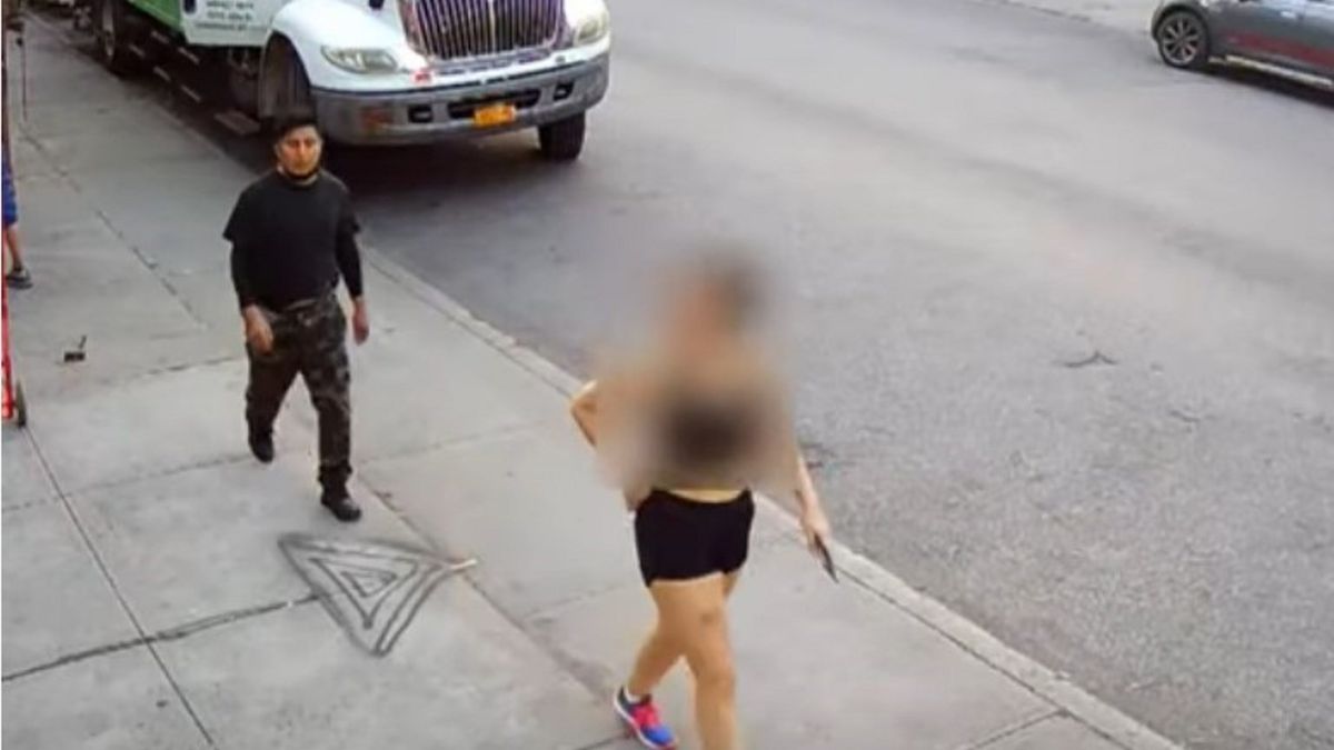 Szła ulicą w biały dzień. Nagle rzucił się na nią zboczeniec. 