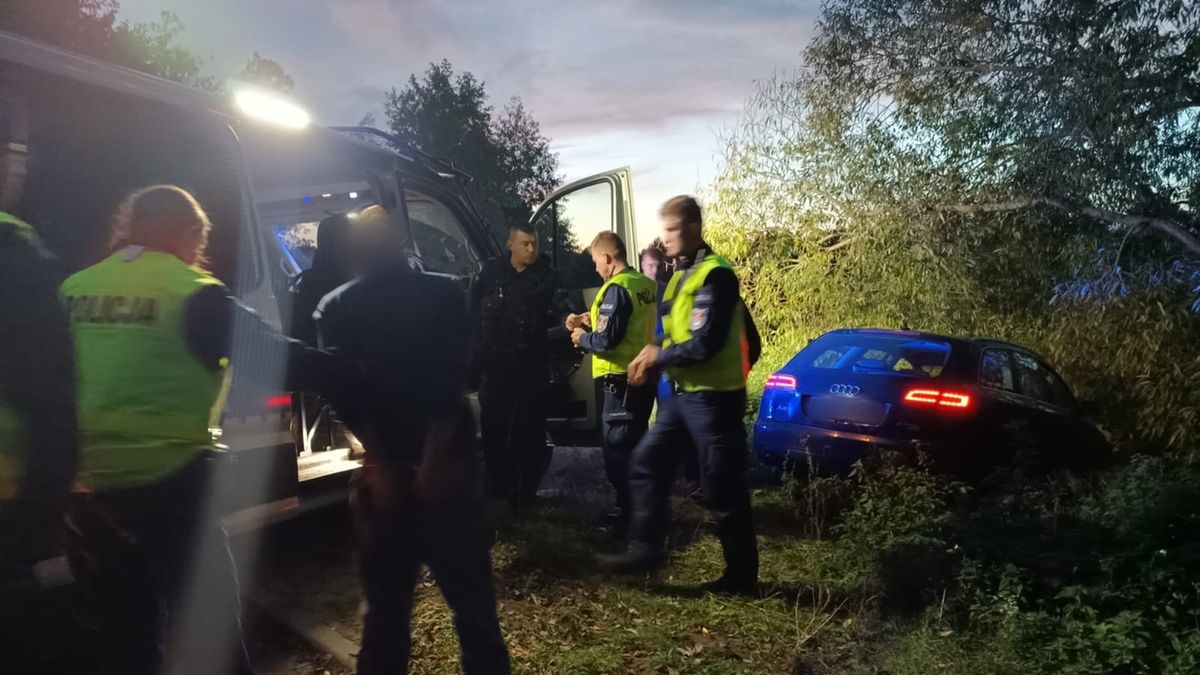 Kierowca audi miał 1,6 promila