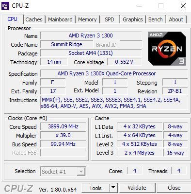 Ryzen 3 1300X – testujemy czterordzeniowego rywala Core i3 5