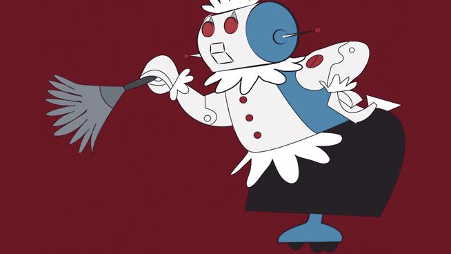 Rosie, gospodyni z kreskówki „Jetsonowie”. Cartoon Network