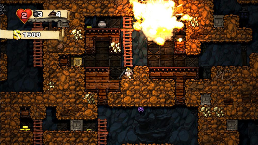 Spelunky Classic na weekend: z liną i dynamitem w poszukiwaniu dwuwymiarowych skarbów