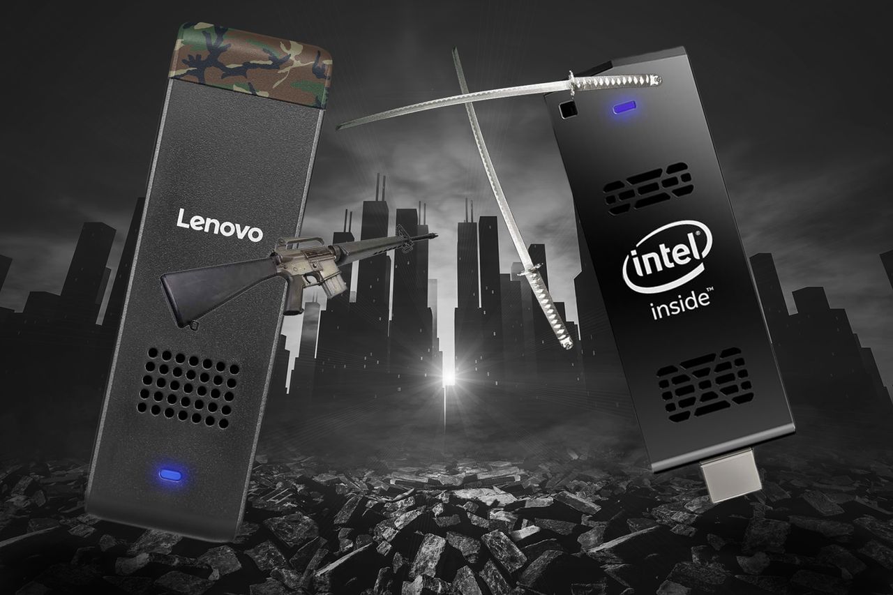 Potyczki patyczków: test Intela Compute Stick oraz Lenovo Ideacentre Stick 300