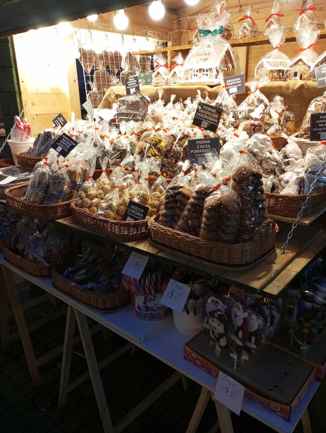 Słodkości na jarmarku w Gliwicach