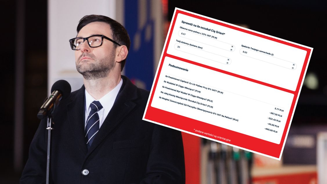 Internetowy kalkulator szacuje, ile kierowcy mogli przepłacać za tankowanie w ostatnich miesiącach