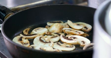 Pieczarki idealnie usmażone