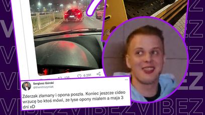 Nitro znowu rozbił BMW. Jeździł nim zaledwie od tygodnia