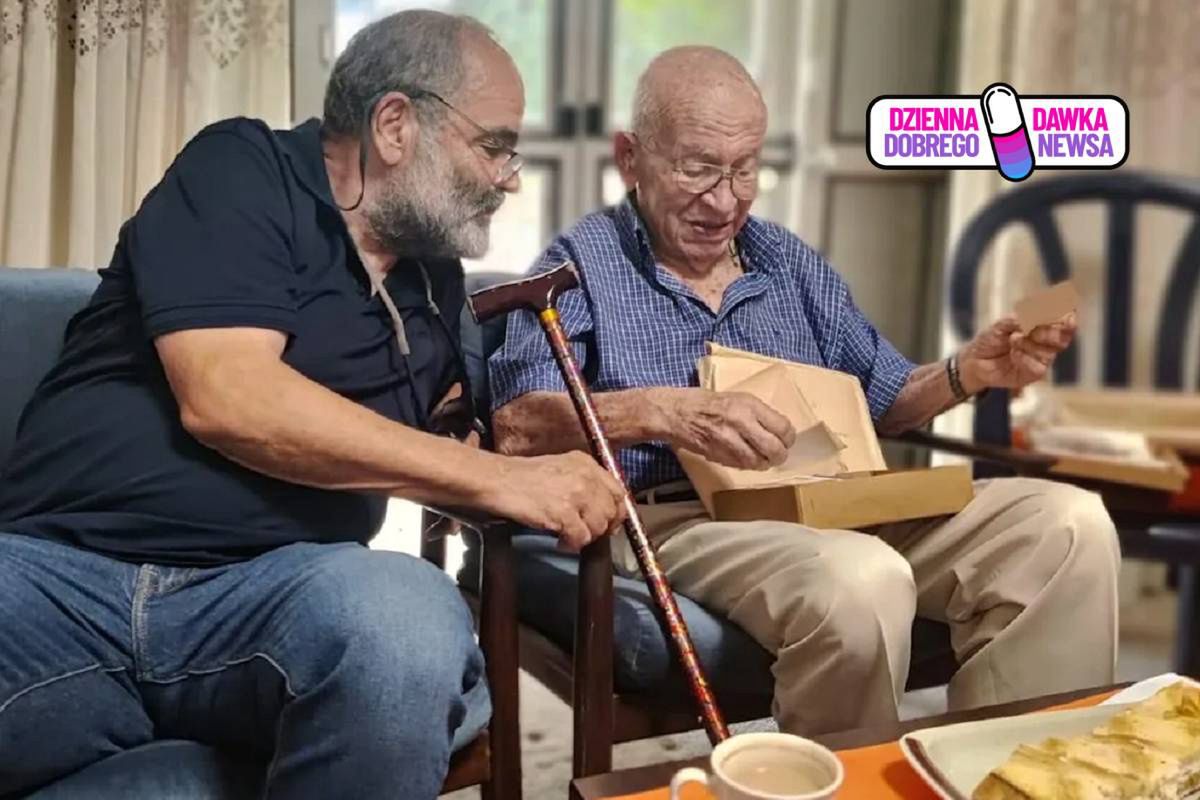 Paczka od rodziców po 82 latach. Wzruszająca historia ocalałego z Holokaustu