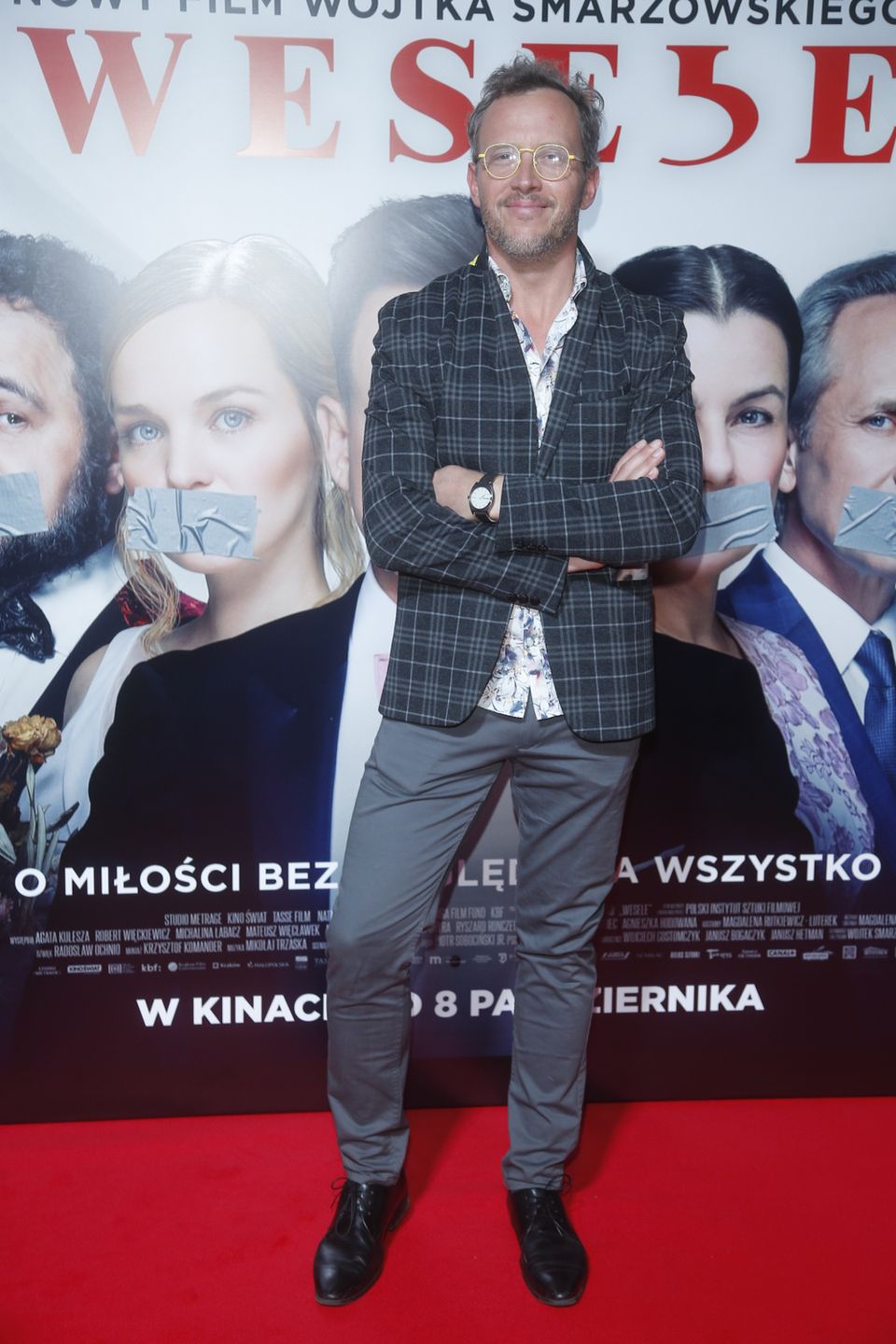 Andrzej Deskur - premiera filmu "Wesele"