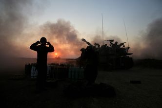 Wojna w Strefie Gazy. Izrael zaatakował 70 celów