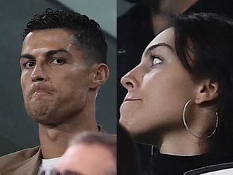 Cristiano Ronaldo obejrzał mecz Juventusu z trybun w towarzystwie dziewczyny i syna (ZDJĘCIA)