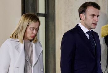 Macron się nie hamował. Tak zareagował na słowa Meloni
