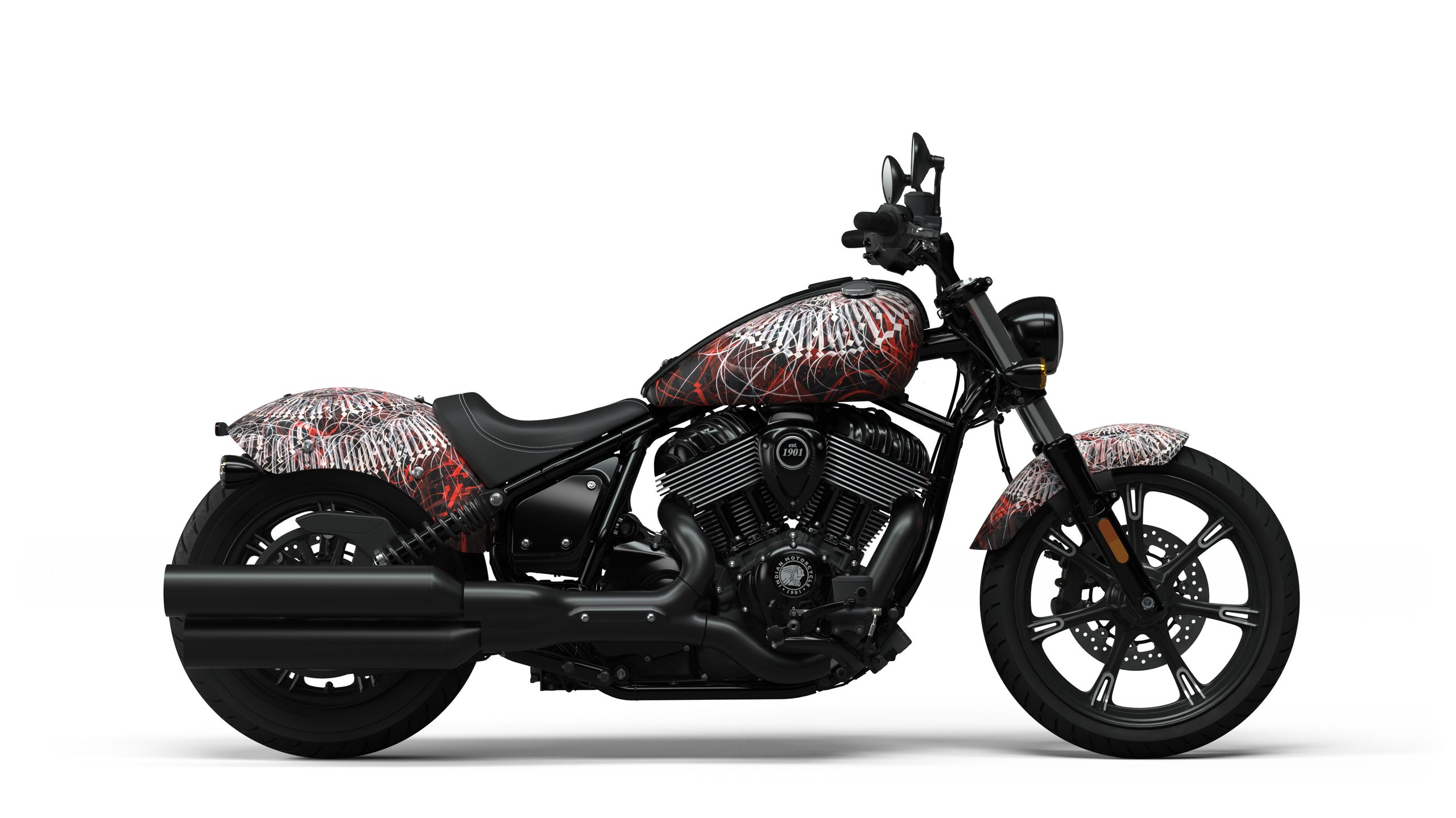 Indian Chief Dark Horse pomalowany przez Mayonaize'a