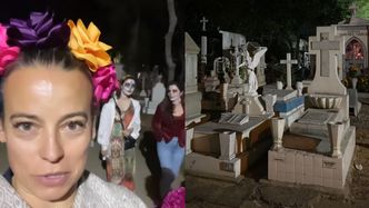 Anna Mucha poszła na cmentarz w Meksyku. Wyszła rozczarowana. "Sytuacja ABSURDALNA" (FOTO)