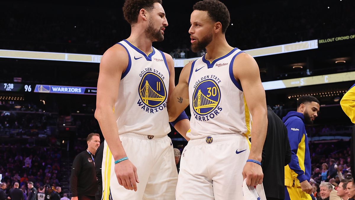 Getty Images / na zdjęciu: Klay Thompson (z lewej)