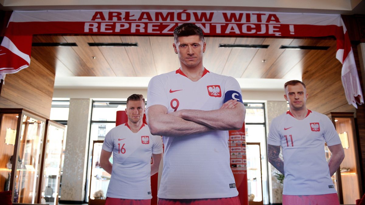 Zdjęcia piłkarzy reprezentacji Polski w hotelu w Arłamowie