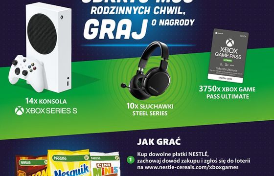 Unique One przygotowała kolejną loterię Nestlé