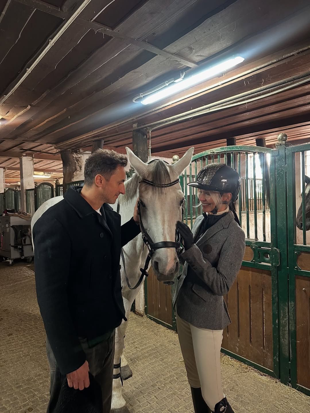 Agnieszka Woźniak-Starak na Hubertusie w Gałkowie