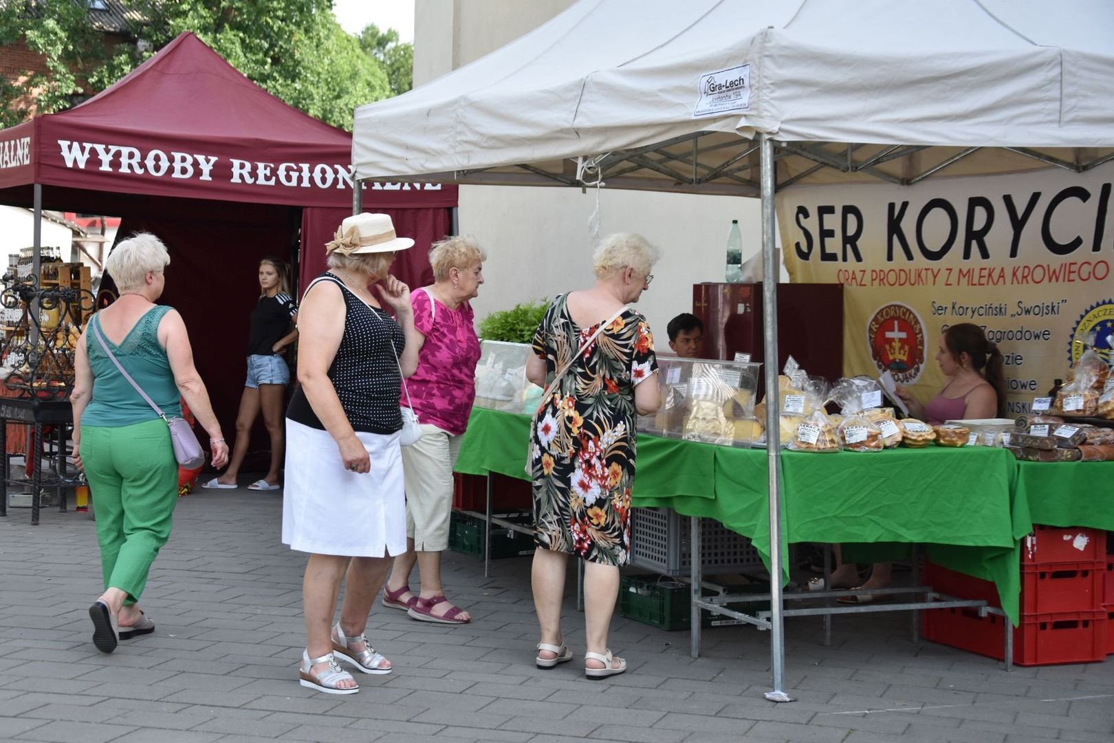 Ciechociński Jarmark Ludowy 2024. Jarmark odbywa się w ramach Festiwalu Folkloru Kujaw