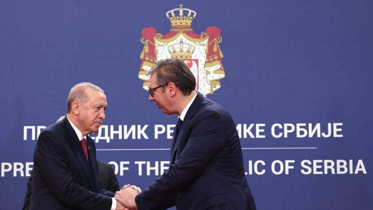 Prezydent Turcji spotkał się w Belgradzie z prezydentem Serbii 