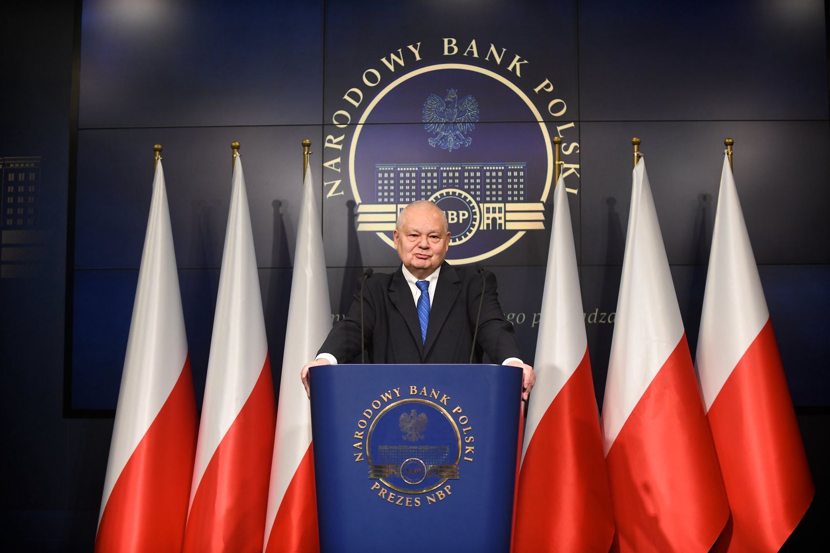 Prezes NBP Adam Glapiński tłumaczy kwietniowe podwyżki stóp procentowych
