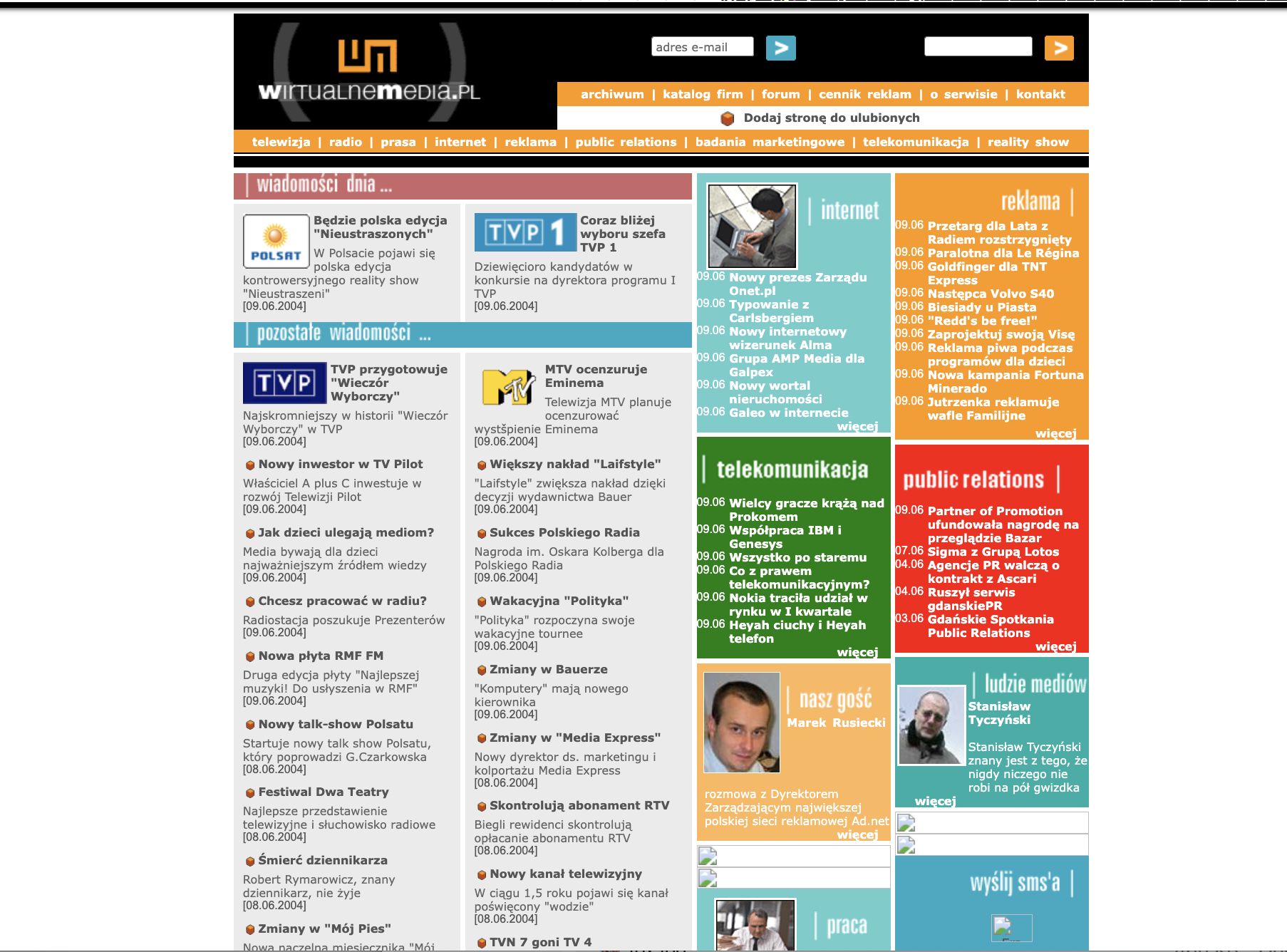 Wirtualne Media na przełomie 2002-2004 roku
