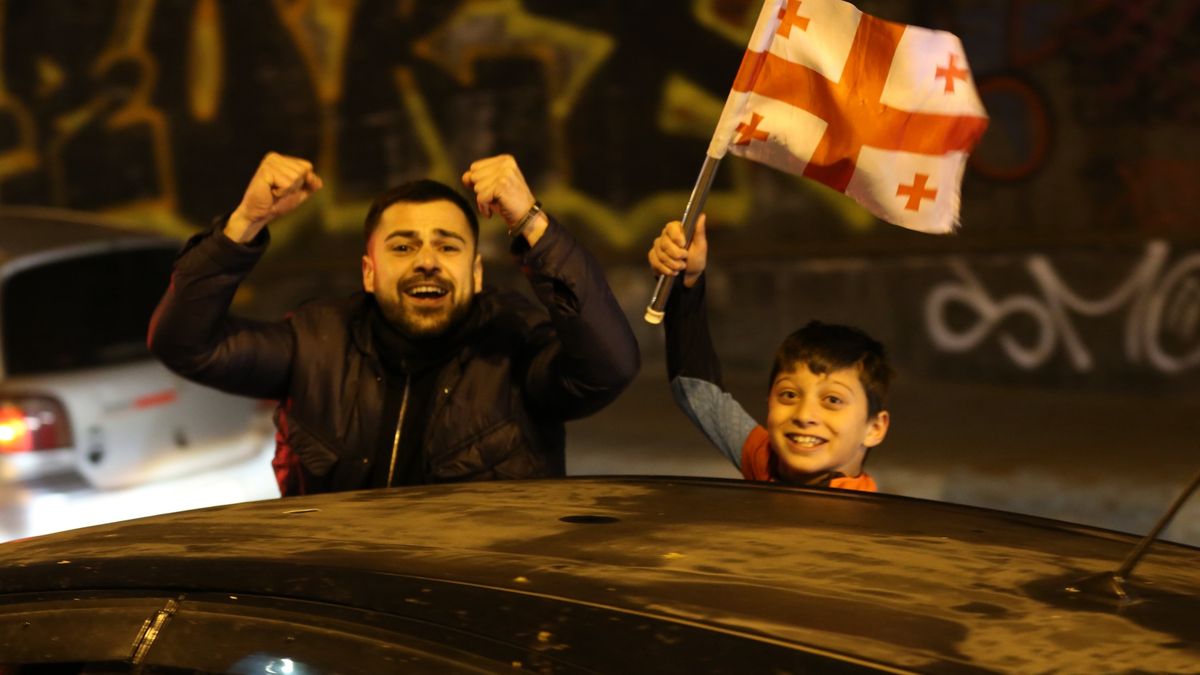 Zdjęcie okładkowe artykułu: Getty Images / Tak Gruzja świętowała awans do Euro 2024