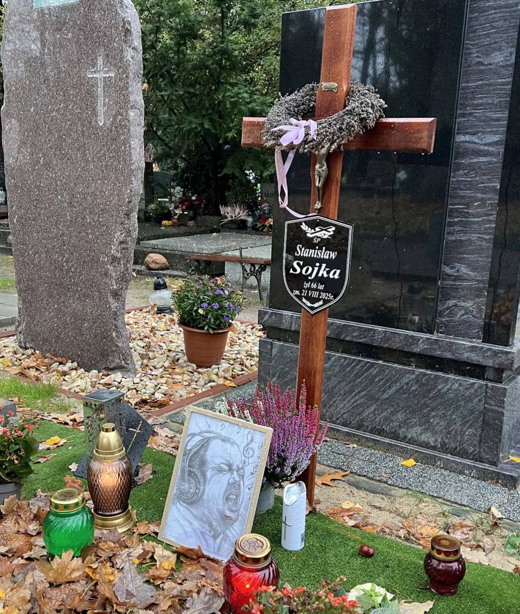 Grób Stanisława Soyki