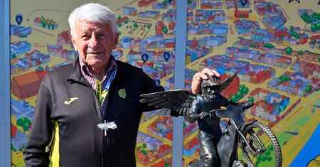 Aniołek na motocyklu stanął na straży toruńskich żużlowców