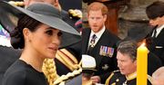 Meghan Markle była niemal niewidoczna podczas mszy pogrzebowej?! Zasłaniała ją kościelna świeca... (FOTO)