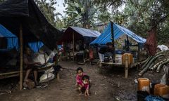 Mjanma. Junta zaatakowała z powietrza. Zrzuciła bomby z motolotni