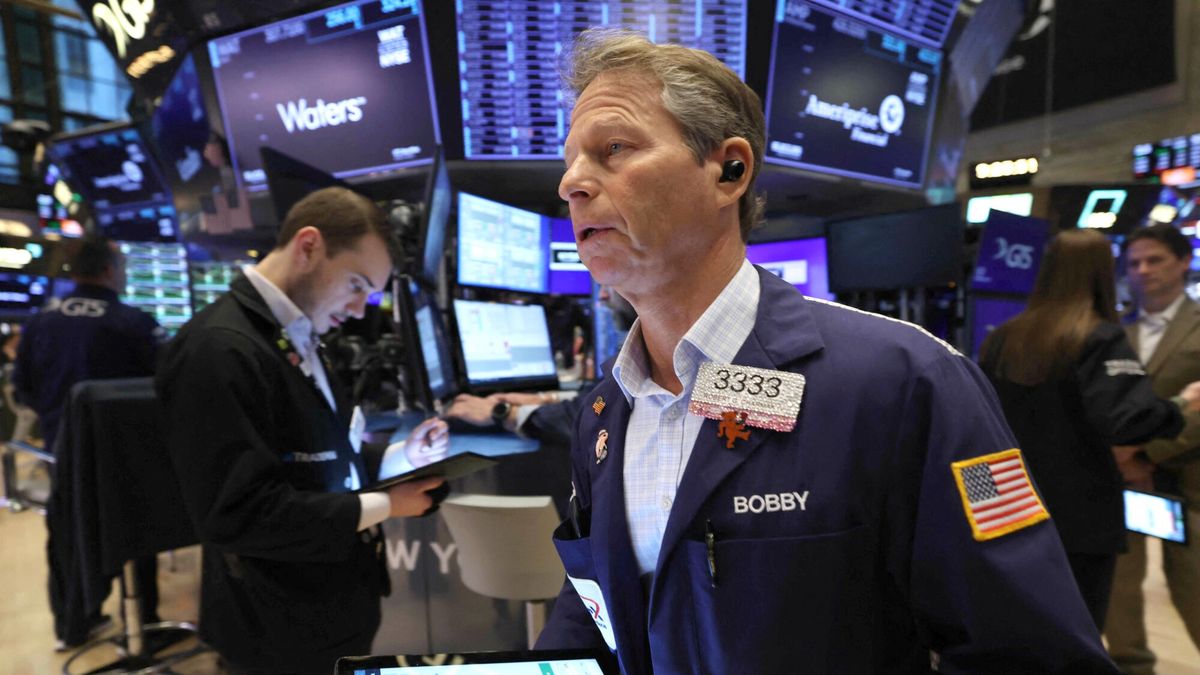 Na zdjęciu środowy handel na parkiecie w Nowym Jorku