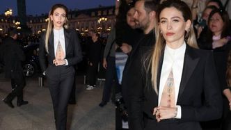 Wytworna Paris Jackson odsłania tatuaże na paryskim pokazie mody (ZDJĘCIA)