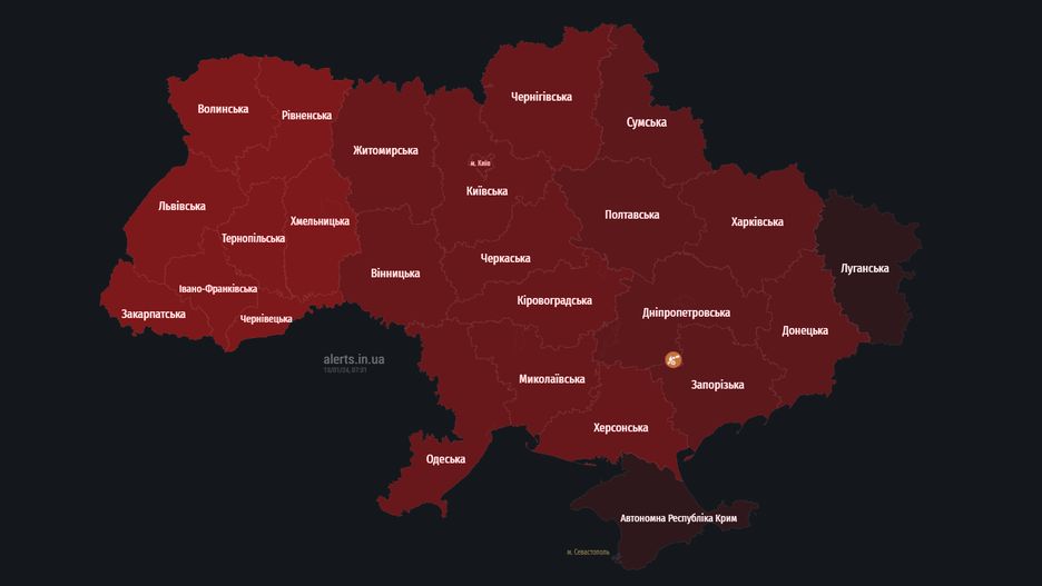 W akcji MiG-31 i Tu-95. Rosja zaatakowała Ukrainę, zawyły syreny